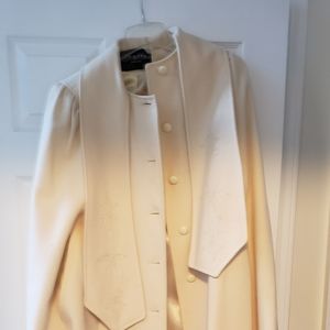 Wool vanilla cape..size 16/18